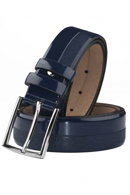 DeepSEA Yarı Desenli Rugan Erkek Kemer 1801310