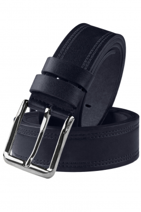 DeepSEA 4 cm Yanları Çift Dikişli Mat Suni Deri Kemer 2402611