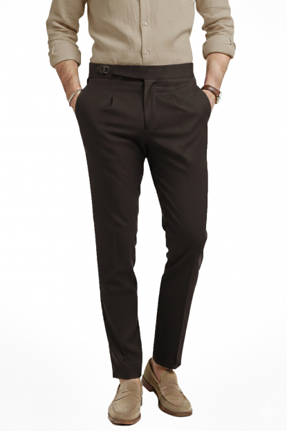 DeepSEA İtalyan Kesim Kaliteli Esnek Kumaş Likralı Pantolon 2601020