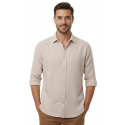 DeepSEA Slim Fit Erkek Gömlek Kolay Ütülenen Nefes Alan Kumaş, Dört Mevsim Şıklık 2602629