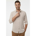 DeepSEA Slim Fit Erkek Gömlek Kolay Ütülenen Nefes Alan Kumaş, Dört Mevsim Şıklık 2602629