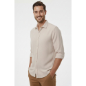DeepSEA Slim Fit Erkek Gömlek Kolay Ütülenen Nefes Alan Kumaş, Dört Mevsim Şıklık 2602629