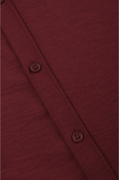 DeepSEA Slim Fit Erkek Gömlek Kolay Ütülenen Nefes Alan Kumaş, Dört Mevsim Şıklık 2602629