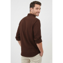 DeepSEA Slim Fit Erkek Gömlek Kolay Ütülenen Nefes Alan Kumaş, Dört Mevsim Şıklık 2602629