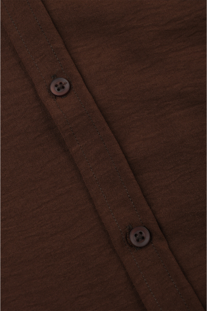 DeepSEA Slim Fit Erkek Gömlek Kolay Ütülenen Nefes Alan Kumaş, Dört Mevsim Şıklık 2602629
