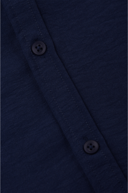 DeepSEA Slim Fit Erkek Gömlek Kolay Ütülenen Nefes Alan Kumaş, Dört Mevsim Şıklık 2602629