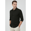 DeepSEA Slim Fit Erkek Gömlek Kolay Ütülenen Nefes Alan Kumaş, Dört Mevsim Şıklık 2602629