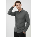 DeepSEA Slim Fit Erkek Gömlek Kolay Ütülenen Nefes Alan Kumaş, Dört Mevsim Şıklık 2602629
