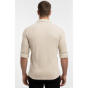 DeepSEA Slim Fit Erkek Gömlek Kolay Ütülenen Nefes Alan Kumaş, Dört Mevsim Şıklık 2602604