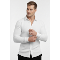 DeepSEA Slim Fit Erkek Gömlek Kolay Ütülenen Nefes Alan Kumaş, Dört Mevsim Şıklık 2602604