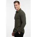 DeepSEA Slim Fit Erkek Gömlek Kolay Ütülenen Nefes Alan Kumaş, Dört Mevsim Şıklık 2602604