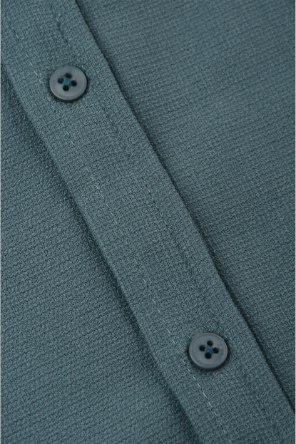 DeepSEA Slim Fit Erkek Gömlek Kolay Ütülenen Nefes Alan Kumaş, Dört Mevsim Şıklık 2602604