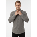 DeepSEA Slim Fit Erkek Gömlek Kolay Ütülenen Nefes Alan Kumaş, Dört Mevsim Şıklık 2602604