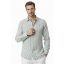 DeepSEA Slim Fit Erkek Gömlek Kolay Ütülenen Nefes Alan Kumaş, Dört Mevsim Şıklık 260226