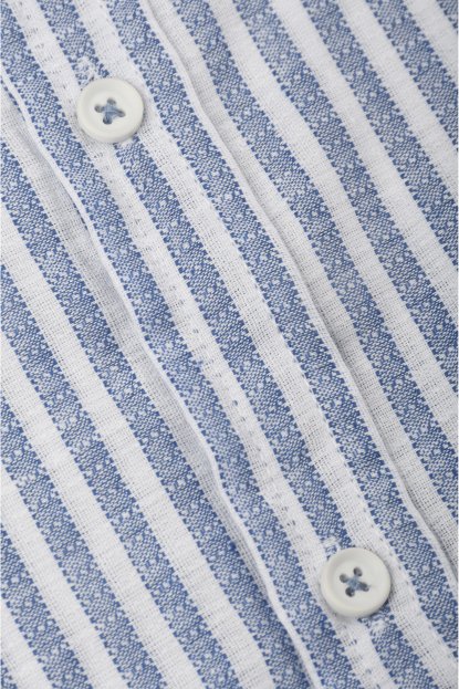 DeepSEA Slim Fit Erkek Gömlek Kolay Ütülenen Nefes Alan Kumaş, Dört Mevsim Şıklık 260226