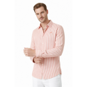 DeepSEA Slim Fit Erkek Gömlek Kolay Ütülenen Nefes Alan Kumaş, Dört Mevsim Şıklık 260226