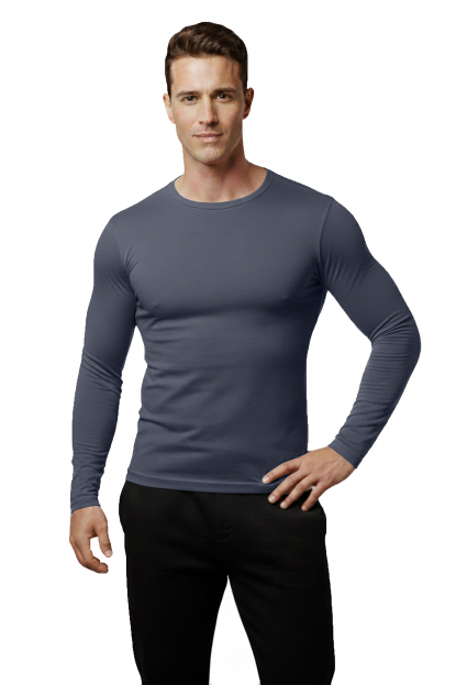 DeepSEA Uzun Kollu Sıfır Yaka Erkek Sweat 2300423