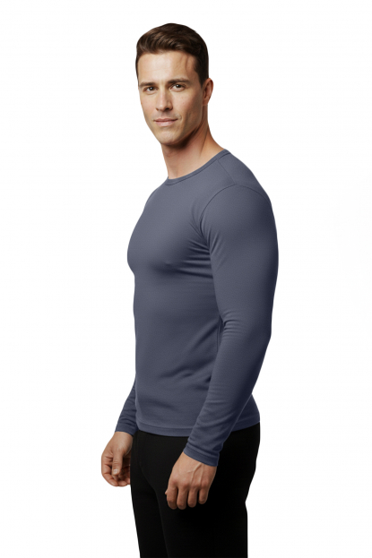 DeepSEA Uzun Kollu Sıfır Yaka Erkek Sweat 2300423