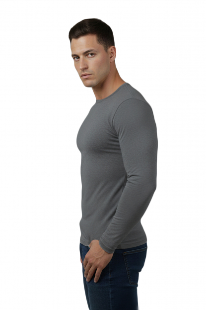 DeepSEA Uzun Kollu Sıfır Yaka Erkek Sweat 2300423