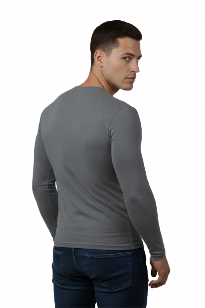 DeepSEA Uzun Kollu Sıfır Yaka Erkek Sweat 2300423