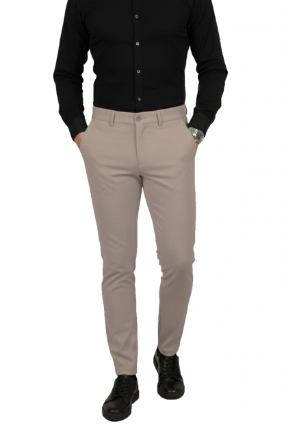 DeepSEA Erkek Esnek Kumaş Slim Fit Beli Lastikli Günlük Spor Pantolon 2600700