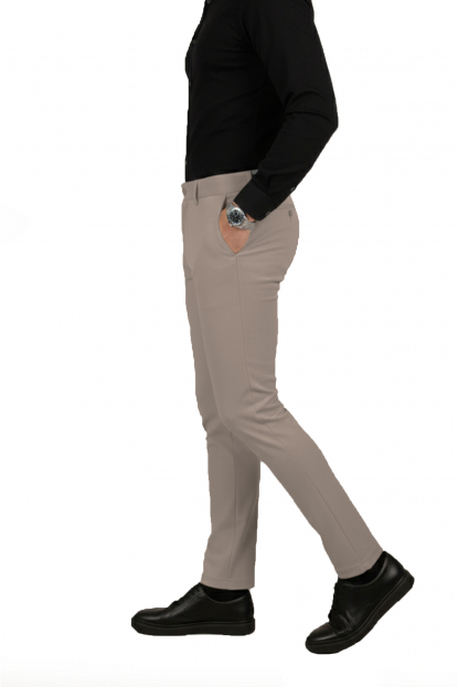 DeepSEA Erkek Esnek Kumaş Slim Fit Beli Lastikli Günlük Spor Pantolon 2600700