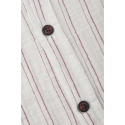 DeepSEA Slim Fit Çizgili %100 Pamuk Erkek Gömlek – Nefes Alan Şık Günlük Gömlek 2602623