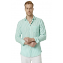 DeepSEA Slim Fit Çizgili %100 Pamuk Erkek Gömlek – Nefes Alan Şık Günlük Gömlek 2602627