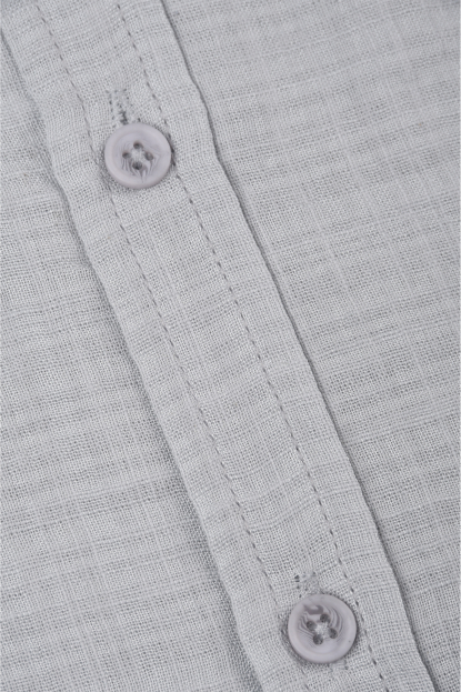 DeepSEA Slim Fit Çizgili %100 Pamuk Erkek Gömlek – Nefes Alan Şık Günlük Gömlek 2602616