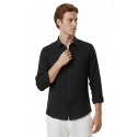 DeepSEA Slim Fit Çizgili %100 Pamuk Erkek Gömlek – Nefes Alan Şık Günlük Gömlek 2602616