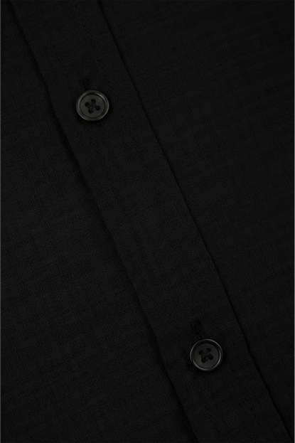 DeepSEA Slim Fit Çizgili %100 Pamuk Erkek Gömlek – Nefes Alan Şık Günlük Gömlek 2602616