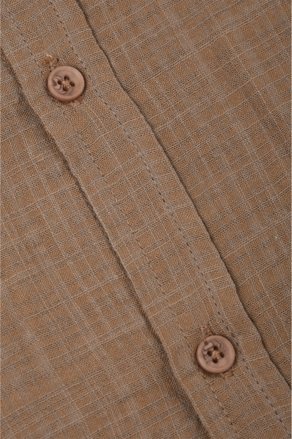 DeepSEA Slim Fit Çizgili %100 Pamuk Erkek Gömlek – Nefes Alan Şık Günlük Gömlek 2602616