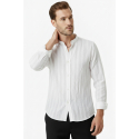 DeepSEA Slim Fit Çizgili %100 Pamuk Erkek Gömlek – Nefes Alan Şık Günlük Gömlek 2602621