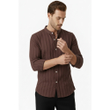 DeepSEA Slim Fit Çizgili %100 Pamuk Erkek Gömlek – Nefes Alan Şık Günlük Gömlek 2602621