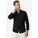 DeepSEA Slim Fit Çizgili %100 Pamuk Erkek Gömlek – Nefes Alan Şık Günlük Gömlek 2602621