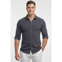 DeepSEA Slim Fit Erkek Gömlek Kolay Ütülenen Nefes Alan Kumaş, Dört Mevsim Şıklık 2602604
