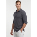 DeepSEA Slim Fit Erkek Gömlek Kolay Ütülenen Nefes Alan Kumaş, Dört Mevsim Şıklık 2602604