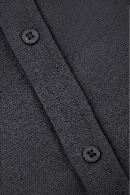 DeepSEA Slim Fit Erkek Gömlek Kolay Ütülenen Nefes Alan Kumaş, Dört Mevsim Şıklık 2602604