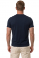 DeepSEA Sıfır Yakalı Likralı Dar Kesim Basic Erkek Tişört 1801131