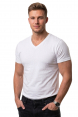 DeepSEA V Yakalı Likralı Dar Kesim Erkek Tişört 1801165