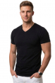 DeepSEA V Yakalı Likralı Dar Kesim Erkek Tişört 1801165