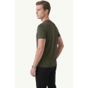 DeepSEA Dar Kesim Pamuklu Tişört Slim Fit Nefes Alan Yumuşak Dokulu Tişört 2604355