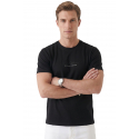 DeepSEA Dar Kesim Pamuklu Tişört Slim Fit Nefes Alan Yumuşak Dokulu Tişört 2604355