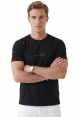 DeepSEA Dar Kesim Pamuklu Tişört Slim Fit Nefes Alan Yumuşak Dokulu Tişört 2604355