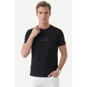 DeepSEA Dar Kesim Pamuklu Tişört Slim Fit Nefes Alan Yumuşak Dokulu Tişört 2604355