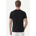 DeepSEA Dar Kesim Pamuklu Tişört Slim Fit Nefes Alan Yumuşak Dokulu Tişört 2604355