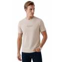 DeepSEA Dar Kesim Pamuklu Tişört Slim Fit Nefes Alan Yumuşak Dokulu Tişört 2604355