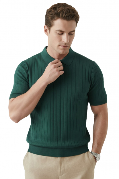 DeepSEA Dar Kesim Pamuklu Tişört Slim Fit Nefes Alan Yumuşak Dokulu Tişört 2608108