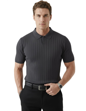 DeepSEA Dar Kesim Pamuklu Tişört Slim Fit Nefes Alan Yumuşak Dokulu Tişört 2608108