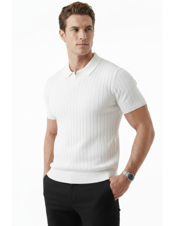 DeepSEA Dar Kesim Pamuklu Tişört Slim Fit Nefes Alan Yumuşak Dokulu Tişört 2608108 2